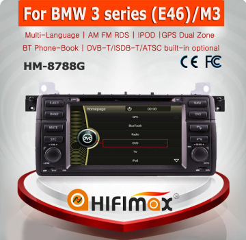 HIFIMAX original UI Special car dvd gps for BMW E46 M3 GPS Navigation DVD Radio bluetooth Autoradio headunit