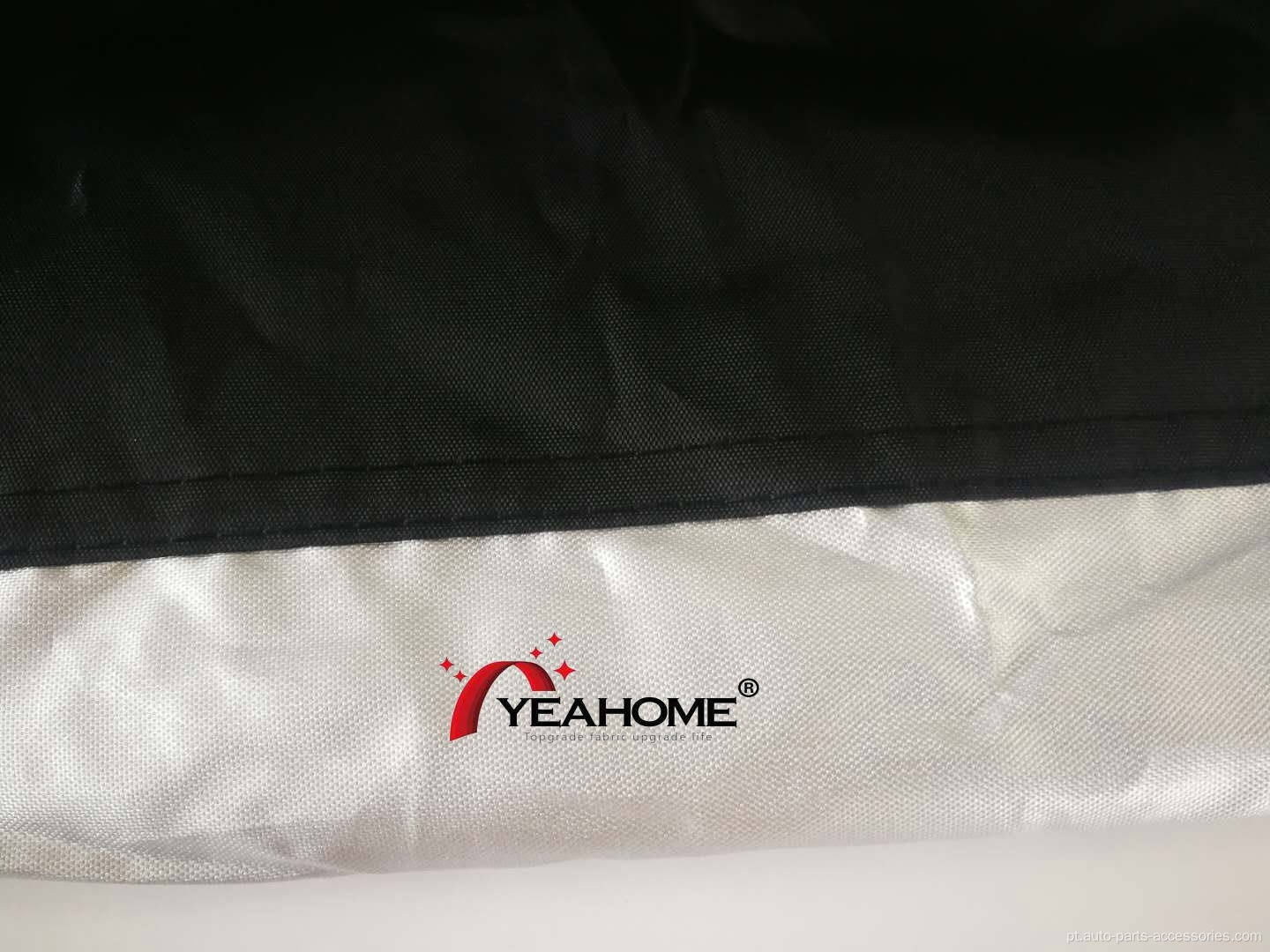 Tampa de motocicleta logotipo personalizado impresso em retalhos