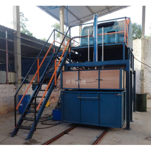 Cost effective foam recycling machine