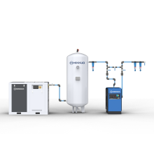 75KW rotary screw compressor industrial use