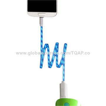 Flash Fiber Light USB Cable for iPod