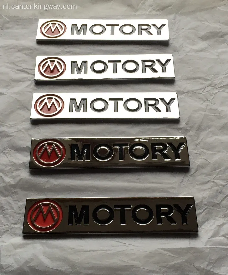 Plastic Chrome Emblem &amp; Company Logo Badge