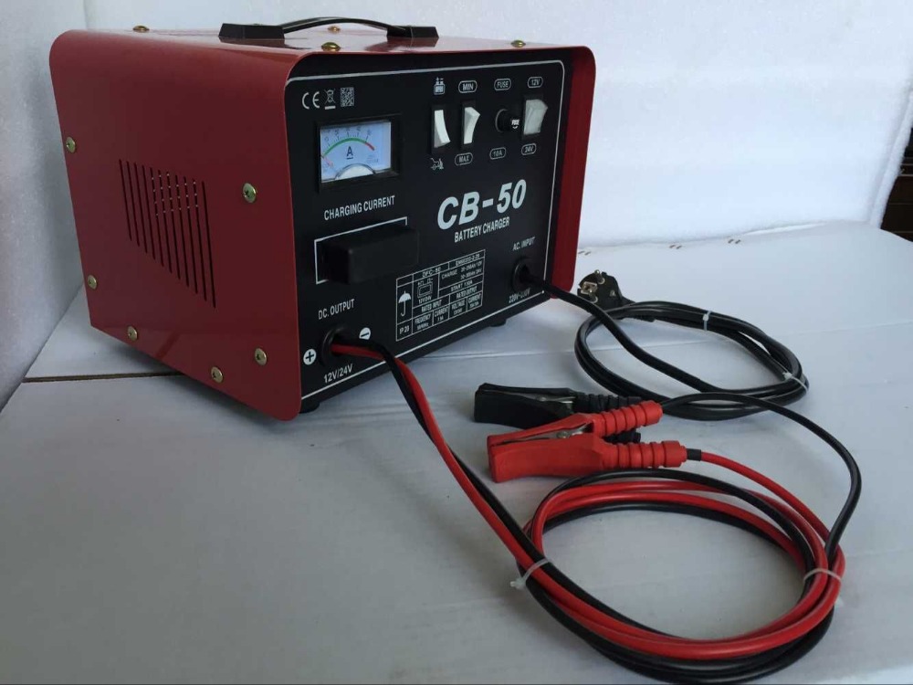 CB40(Big Size) portable 12V 24V battery Car Battery Charger Start Function latest technology