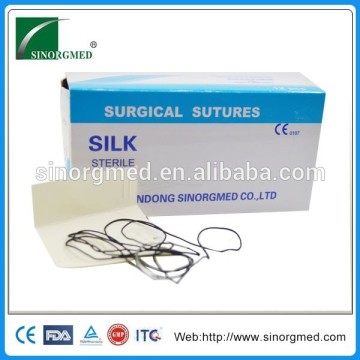 Absorbable Chromic Catgut Plain Catgut Non-absorbable Silk Nylon Suture