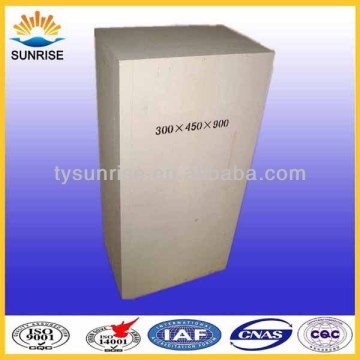 Throat brick AZS fused cast azs refractories for glass furnace