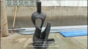Wholesale bronze abstract contemporary garden sculpture figure bronze figurative abstract sculptures