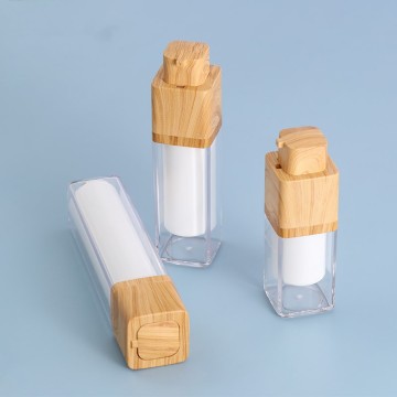 Transparente PET-Plastikflasche