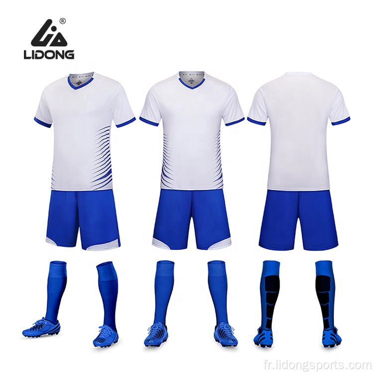 Top Sale NOUVEAU Équipe de football de football Uniforme Uniform Wear