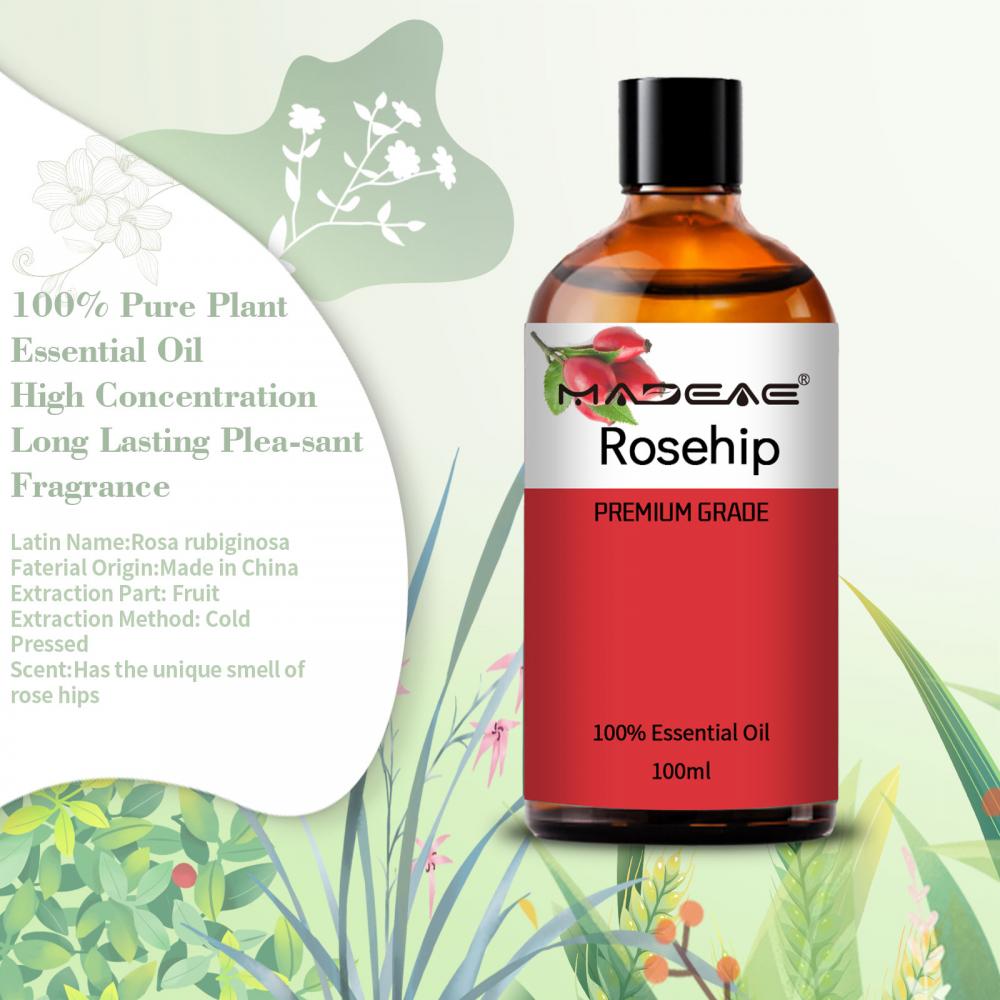 Hair-Loss Prevention Hair Growth Rosehip Wholesale Rosehip Strengthening Hair Oil