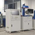 Split Flange Dot Peen Vertical Rotary Marking Machine