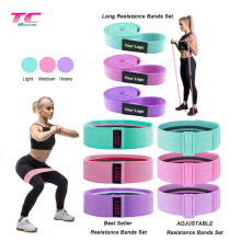 Custom Wholesale Fitness Bands Set: Direct Factory Directly Sourced Stretch Booty Bands for Home Workouts
