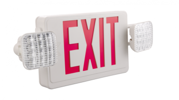 Double Sided Emergency Exit Sign