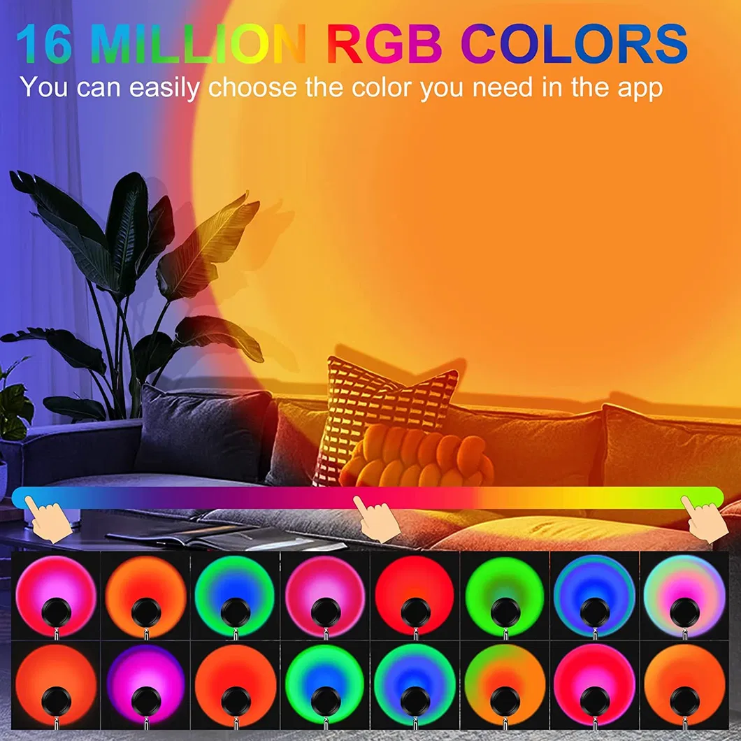 Smart RGB Rainbow LED Lamp with Tuya APP Control