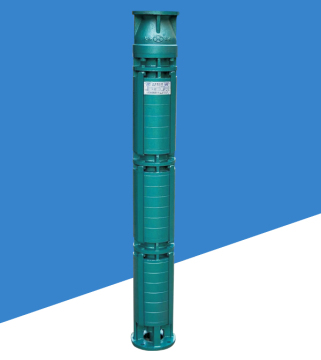 Guide vane submersible pump