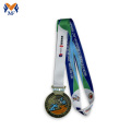 Medalla de metal de carrera de media maratón personalizada