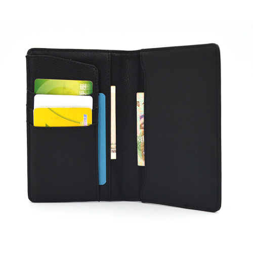 Leather Pu Name Card Holder Passport Holder Cover