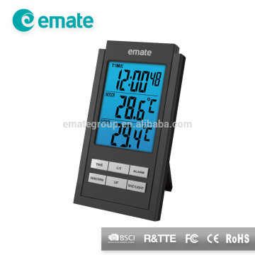 Thermometer Clock with Alarm