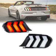 RGB LED Tail Lamp with Sequential Turn Signal for Ford Mustang 2015-2017+ Tail Lights
