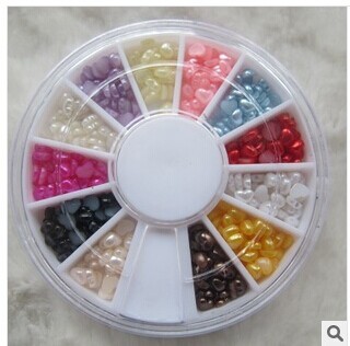 Nail Art Pearls nail Decor Wheel /Nail Decor wheel /Nail Decoration