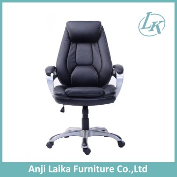 Manager office Black leather manager office chair