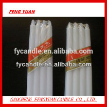 paraffin wax and stearin white candle