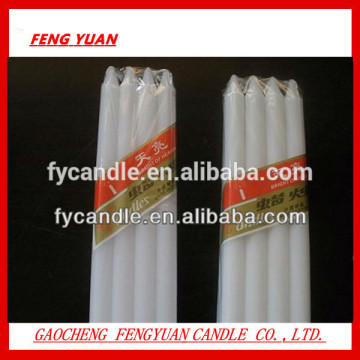 paraffin wax and stearin white candle