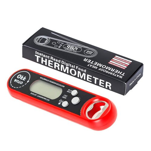 Ultrasnelle afleesbare automatische rotatiedisplay Digitale vleesthermometer