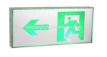recatangle directional arrow led emergency exit light