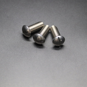 Stainless Steel Button Slotted Pan Head Machine Screw