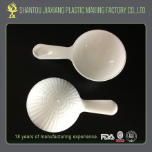 Colored large capacity ice cream plastic spoon