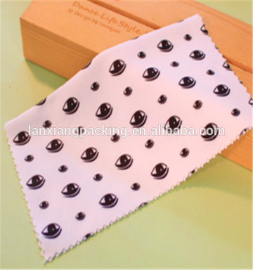 Microfiber Lens Cleaning Cloth with Logo Embossed