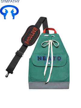 Original printed backpack cotton bag with backpack