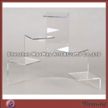 Clear Finely Designed Acrylic/Plexiglass Shoes Display/Holder Stand