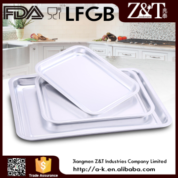 aluminum tray size aluminum bakery plate for restaurant