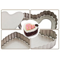 Heart-shaped Removable Pie Dish