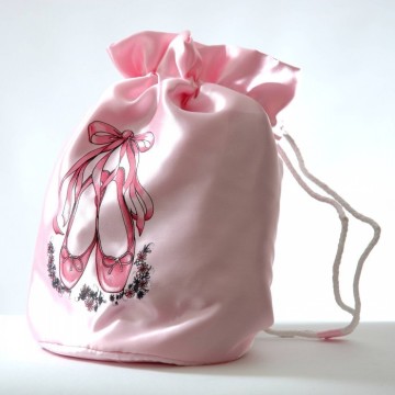 drawstring satin dust bag for shoes