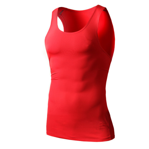 New arrivals cotton spandex custom gym mens top stringer