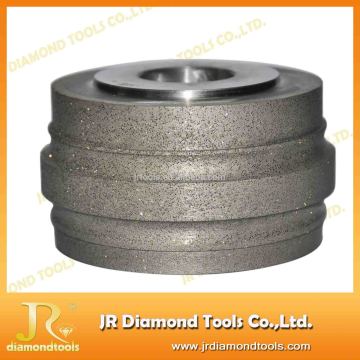 Electroplating & sintering high precision diamond dressing roller China diamond tool