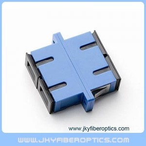 SC PC SM Duplex Fiber Optical Adaptor