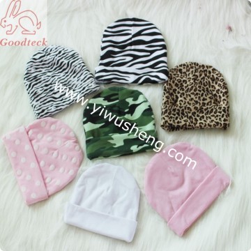 Wholesale hot sale Cotton baby hat, cotton baby caps print fabric hat