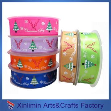 2016 new beautiful print celebrate chritmas celebrate it ribbon