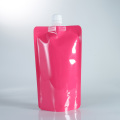 package plastic stand up pouch nozzle bag