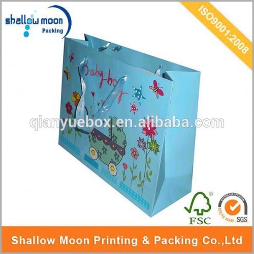 Printed logo paper boxes and bags