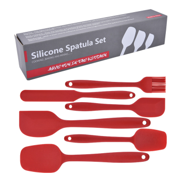 Nonstick Silicone Spatula and Brush Bakeware Set for Baking Accessories and Cake