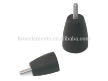 Cylindrical Plastic Knobs Screw BK38.0098