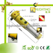 multifunctional led emergency safety hammer