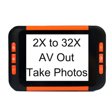 Portable 3.5-inch Digital Magnifier for Low Vision