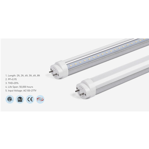 Dimmable Aluminum 6000K 3ft LED Tube Light