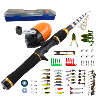 Newbility Fishing Rod Reel Lure Combo