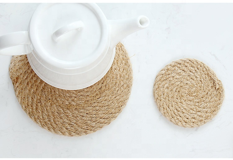 round rattan placemat 2